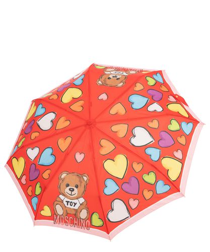 Openclose Hearts and Bear Umbrella - Moschino - Modalova