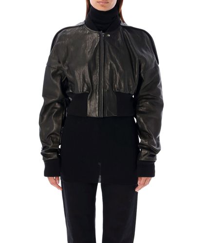 Flight lederjacke - Rick Owens - Modalova