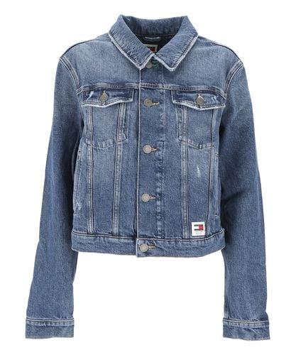 Giacca di jeans izzie - Tommy Hilfiger - Modalova