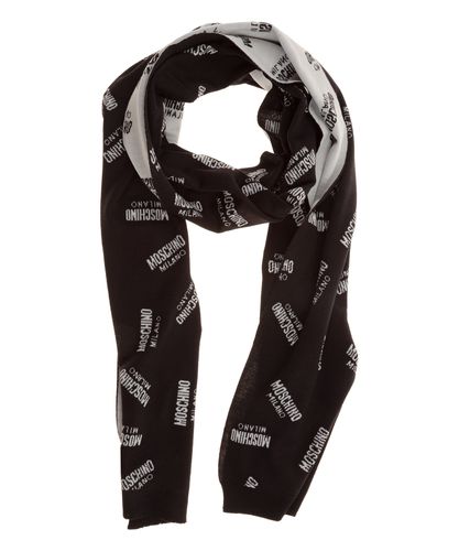 Wool scarf - Moschino - Modalova