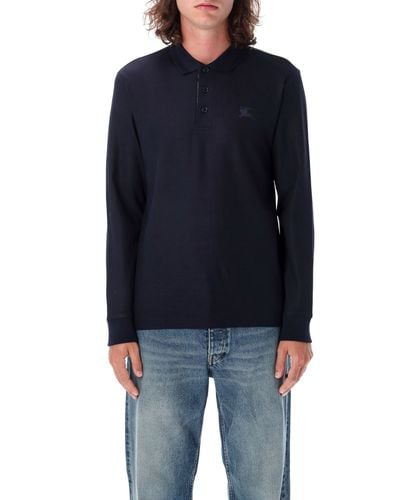 Eddie EKD Long sleeve polo shirt - Burberry - Modalova