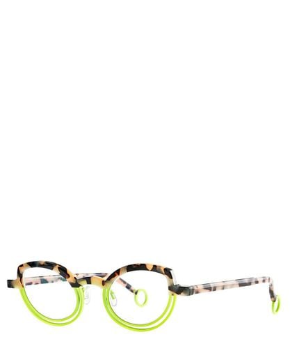 Eyeglasses SHOOTER 014 DALMATIAN+FLUO YELLOW - Theo - Modalova