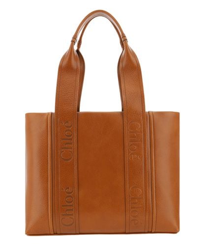 Woody tote bag - Chloé - Modalova