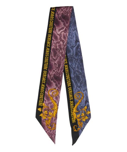 Foulard seta - Versace Jeans Couture - Modalova