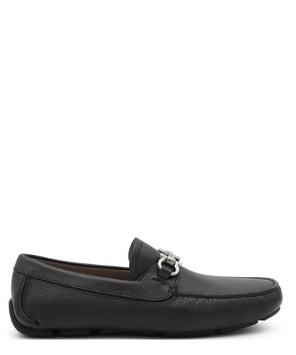 Gancini Driver Loafers - Salvatore Ferragamo - Modalova