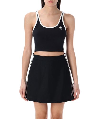 Top corto tank - Adidas - Modalova