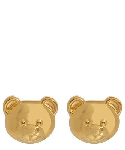 Teddy Bear Earrings - Moschino - Modalova