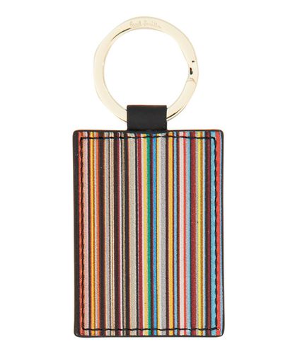 Signature Stipe Keychain - Paul Smith - Modalova