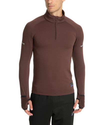 Ventus 7 sweatshirt mit reißverschluss - EA7 Emporio Armani - Modalova