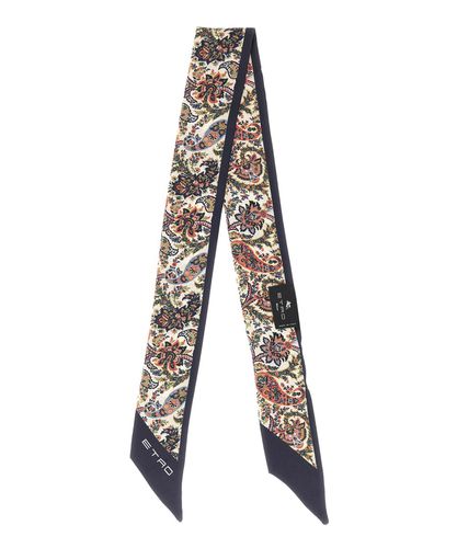 Foulard seta paisleyna - Etro - Modalova