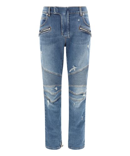 Biker Jeans - Balmain - Modalova