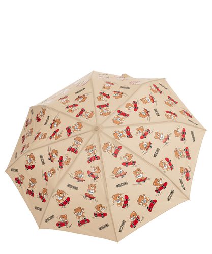 Openclose Skater Bears Umbrella - Moschino - Modalova