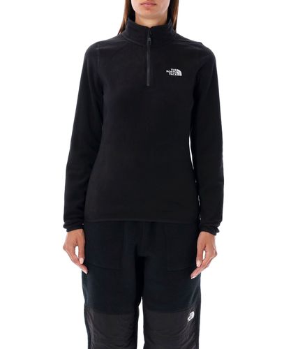 Felpa con zip 100 glacier - The North Face - Modalova