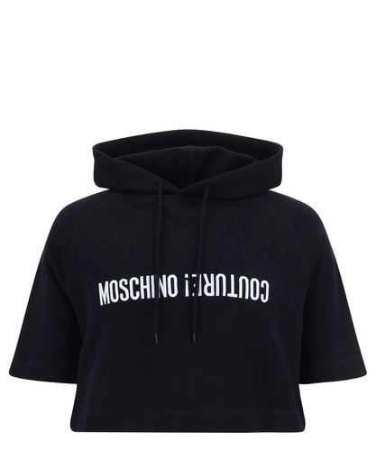 Felpa con cappuccio - Moschino - Modalova