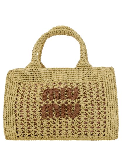 Mini crochet handtasche - Miu Miu - Modalova