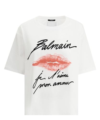 Kiss T-shirt - Balmain - Modalova