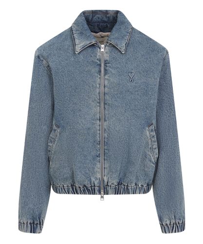 Giacca di jeans - AMI Paris - Modalova