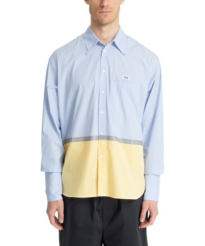 Striped Tape Shirt - GCDS - Modalova