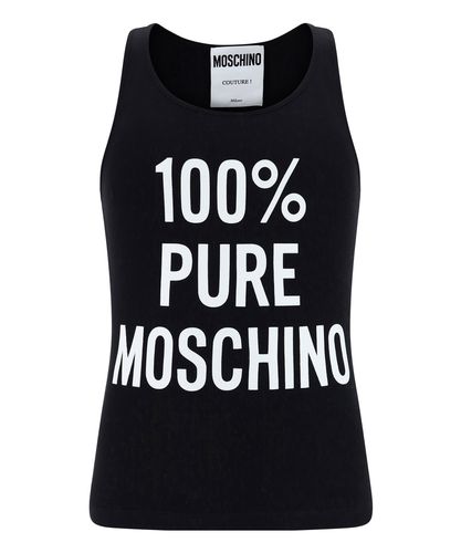 Sleeveless t-shirt - Moschino - Modalova