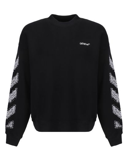 Allen Pixel Diag Sweatshirt - Off-White - Modalova