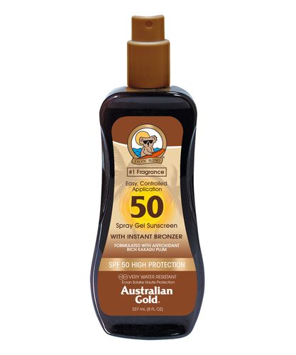 Spf 50 spray gel con bronzer 237 ml - sunscreen - Australian Gold - Modalova