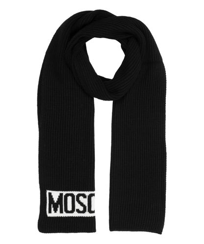 Wool scarf - Moschino - Modalova