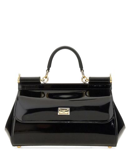 Borsa a spalla sicily elongated - Dolce&Gabbana - Modalova