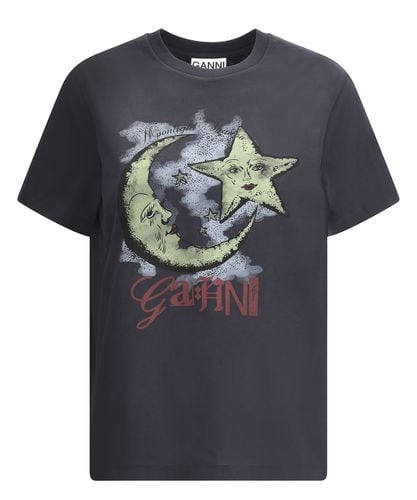 T-shirt moonlight - GANNI - Modalova