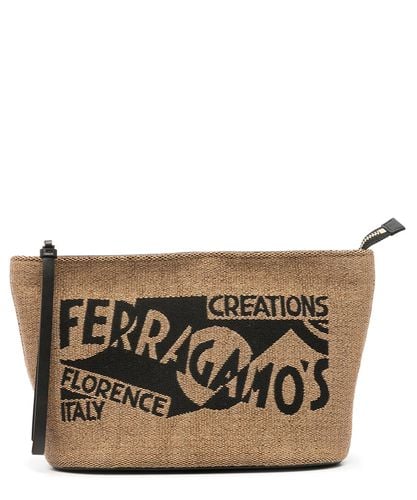 Clutch - Salvatore Ferragamo - Modalova