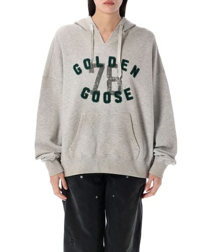 Felpa con cappuccio - Golden Goose - Modalova