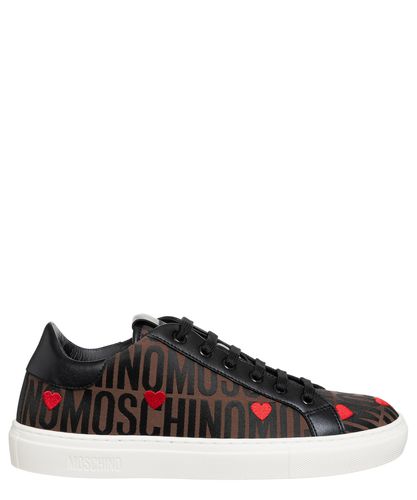 Logo Sneakers - Moschino - Modalova