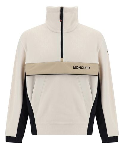 Felpa con zip - Moncler Grenoble - Modalova