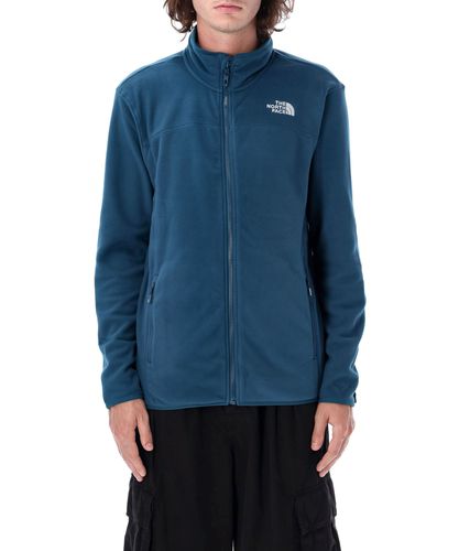 Felpa con zip 100 glacier - The North Face - Modalova