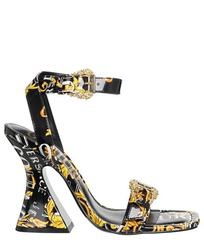 Kirsten Watercolour Couture Heeled sandals - Versace Jeans Couture - Modalova