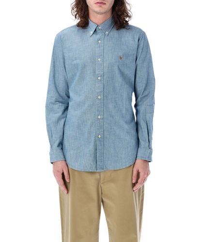 Camicia chambray - Polo Ralph Lauren - Modalova