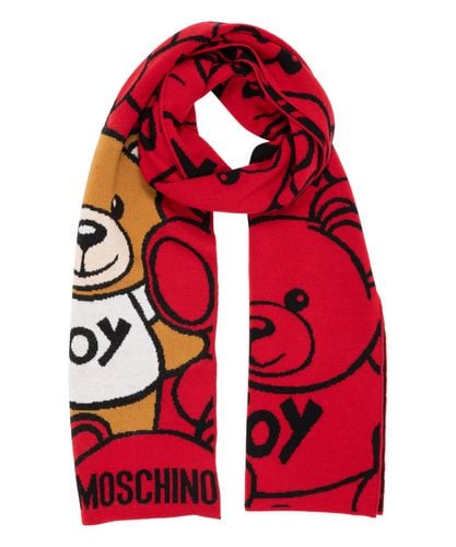 Teddy bear wollschal - Moschino - Modalova