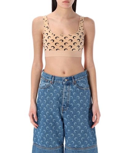 Moon crop top - Marine Serre - Modalova