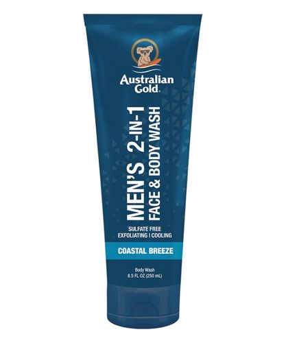 Men's 2-in-1 face & body wash coastal breeze 250 ml - Australian Gold - Modalova