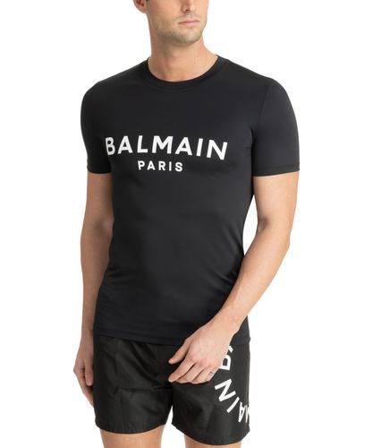 T-shirt logo - Balmain - Modalova