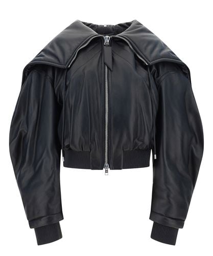 Leather jackets - The Attico - Modalova