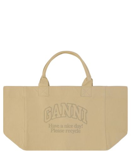 Shopping bag xxl - GANNI - Modalova