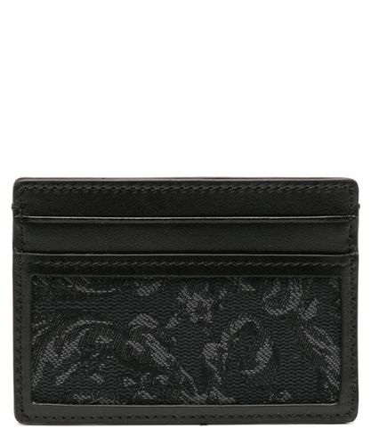 Porta carte di credito baroque - Versace - Modalova