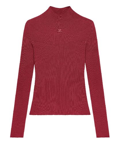 Solar Roll-neck sweater - Courrèges - Modalova