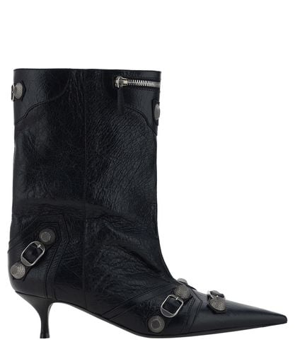 Cagole wide stiefel mit absatz - Balenciaga - Modalova