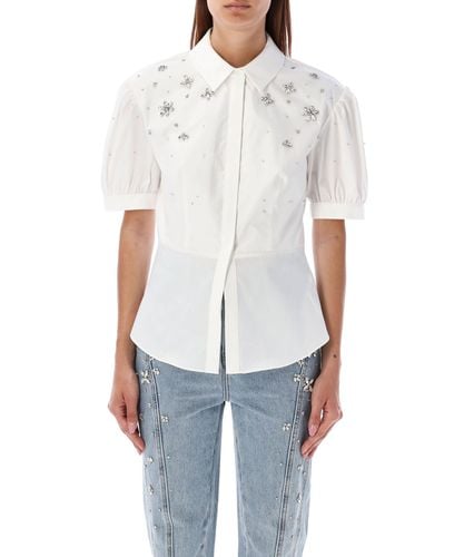 Short sleeve shirt - Self-Portrait - Modalova