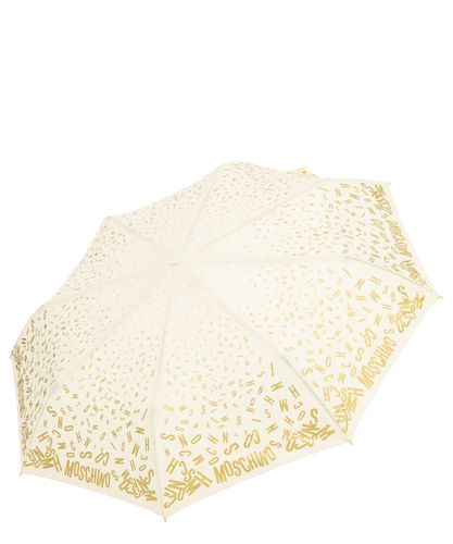 Openclose Golden Letters Umbrella - Moschino - Modalova