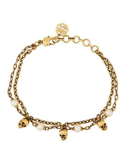 Bracciale skull - Alexander McQueen - Modalova