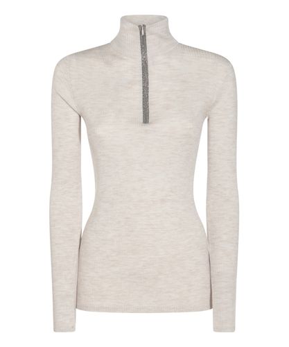 Roll-neck sweater - Brunello Cucinelli - Modalova