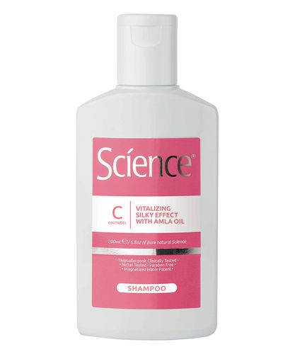 Vitalizing silk effect shampoo with amla oil 200 ml - Science - Modalova