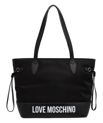 Logo print tote bag - Love Moschino - Modalova